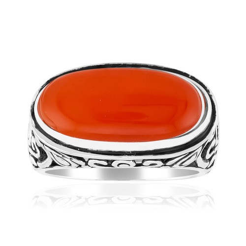 Anello corniola cavill ct - 4,7,