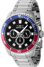 Orologio Invicta 46053 da Uomo Nero in Acciaio