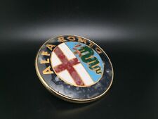 ALFA ROMEO 75MM LOGO SCUDO SIGLA EMBLEMA FREGIO STEMMA SCRITTA TARGHETTA BADGE
