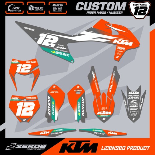 Ktm motocross graphics custom - motocross,