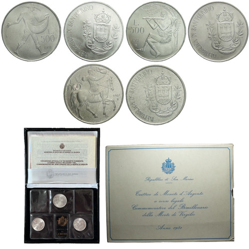 San marino trittico virgilio - trittico,