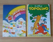 Catalogo Giocattoli Mattel Italia 1985+ Topolino N° 1566, Dicembre 1985,Rari!