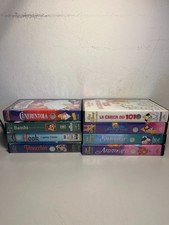 Lotto di 8 videocassette VHS