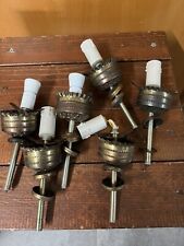 Ricambio lampadario antico Vintage anni 50-60 in ottone ferro  6 porta Lampada