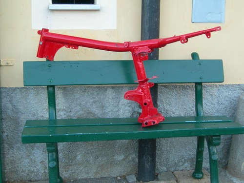 Morini corsaro 125 telaio con - ,
