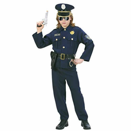 Costume carnevale poliziotto - costume,