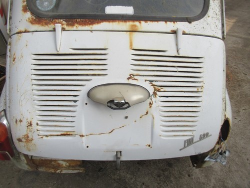 Fiat 600 cofano posteriore - fiat,