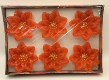 Vintage Christmas Red Candles