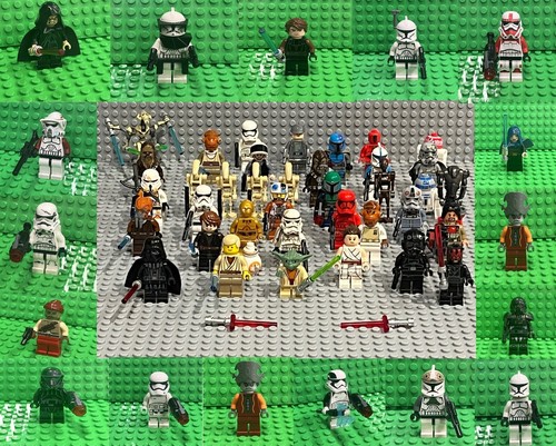 Lego star wars - star, minifigures