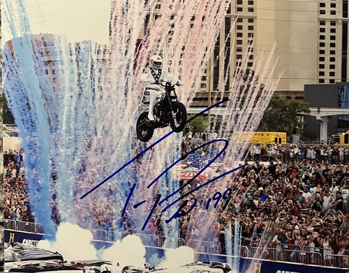 Travis pastrana firmata - travis, 8x10