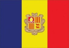 ANDORRA NATIONAL FLAG POSTER