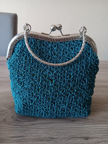 Borsa uncinetto fatta mano - uncinetto,