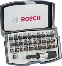 BOSCH SET BIT 32 PZ KIT INSERTI PUNTE TRAPANO AVVITATORE CACCIAVITE 2607017319