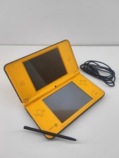 CONSOLE Nintendo DSI XL Giallo - caricatore e custodia PERFETTO Video