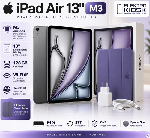 Apple ipad air m3 - air, wi-fi