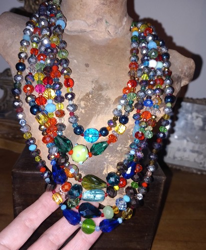 Collana vetro murano - collana, di