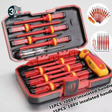 Kit Di Strumenti Di Riparazione per Elettricisti Set Di Cacciaviti Isolati Inter