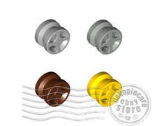 LEGO 4624 Ruota Ø8mm x6mm