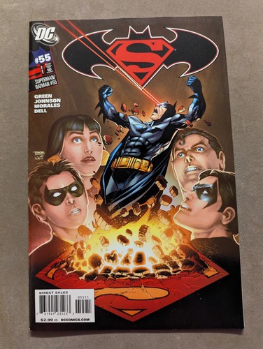 Superman batman comic dc - superman/batman, #55,