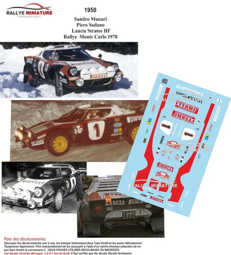 Decals ref 1950 - 1/24,