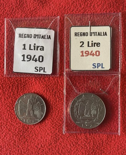 Lira lire 1940 - 1, 2