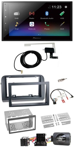 Pioneer dab volante bluetooth - pioneer,