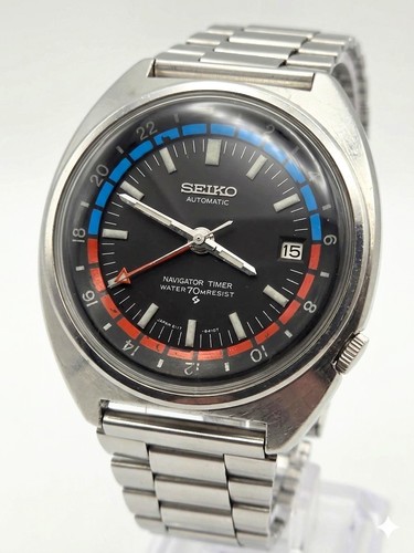 Seiko navigator 6117 - 6117-6410, 41mm