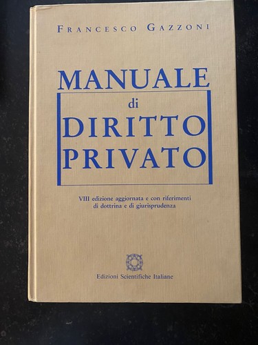 Gazzoni manuale diritto - gazzoni-,