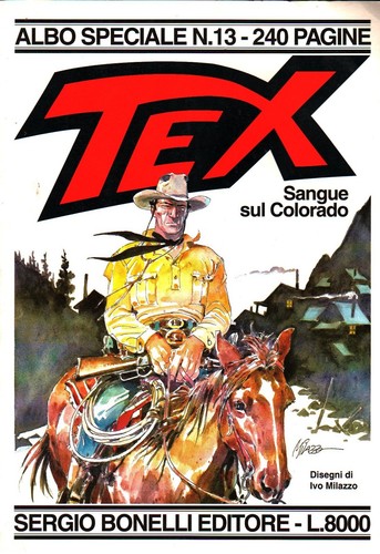 Albo speciale tex sangue - albo, sul