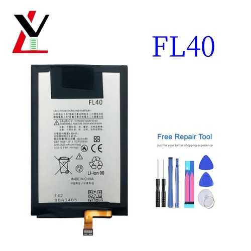 Nuova batteria fl40 per - fl40,