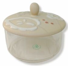 Porta cioccolatini  Vetro e Ceramica, marca Wald, modello mille foglie, nuovo