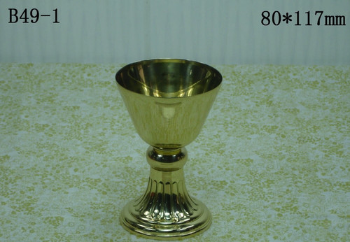 Tazza ciborio calice ottone