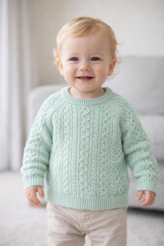 Maglione cotone lavorato - cotone,