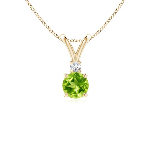 Angara ciondolo peridoto - angara,