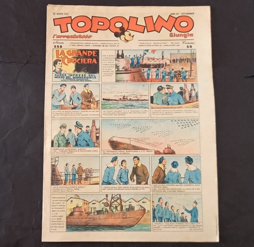 Topolino giornale 558 del 1943 - topolino,