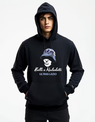 Felpa cappuccio ultras - , lazio