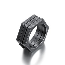 Sculpt Anelli Anello Acciaio