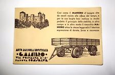 CATALOGO CARRI E RIMORCHI MOTO AGRICOLA INDUSTRIALE MANIERO (3056)