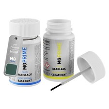Kit stilo di ritocco per Peugeot M0RP Vert Roland Garros Metallic 2 x 50ml