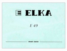 ELKA E-49 Service Manual Schematic Diagrams Schema elettrico Schaltplan E49 -PDF