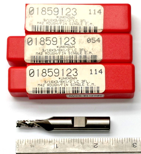 Frese terminali - 3/16",