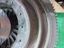 Volano Completo Di Calamita  E Corona Dentata Per Ape Diesel Poker Car