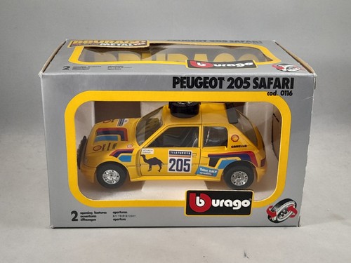 Bburago peugeot 205 - bburago,