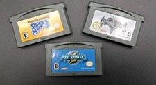 Gameboy Advance - Super Mario Bros 3 - Metroid Fusion - Kingdom Hearts