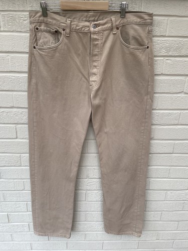 Jeans levis 501 uomo beige - levis,