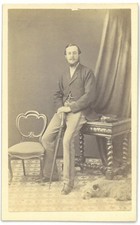 198-CDV Albumin Carte de