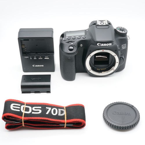 Corpo canon eos 70d - corpo,