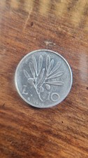 10 Lire 1946-R moneta rara da collezione in ottime condizioni