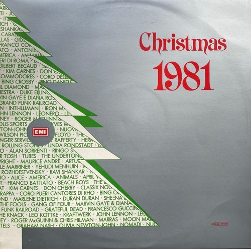 Christmas 1981 lp italy - va,