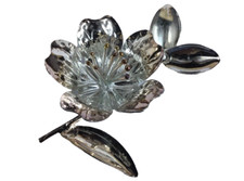 Fiore in Argento 800 Con Firma